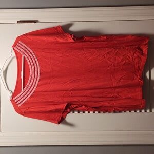 EUC Kim Rogers Women's Short Sleeve Top, Size 1X
